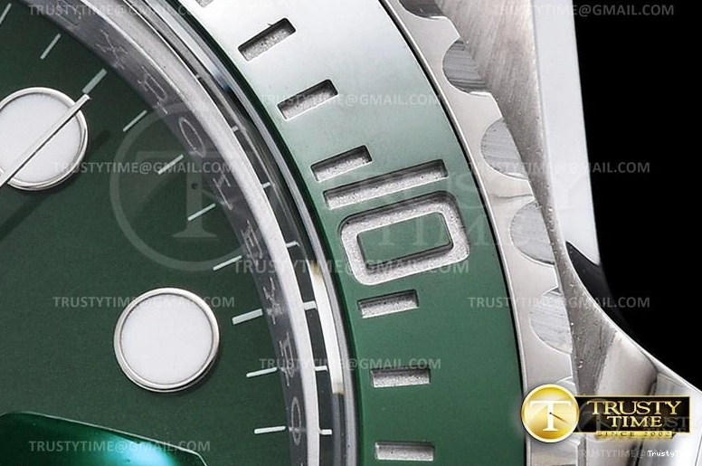 1213 Contemporary ROLSUB0280A – Submariner 116610LV 904L SS SS Green ARF V3 SH 1033